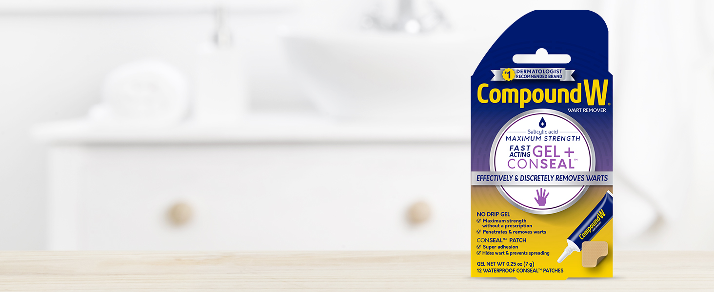 Amazon.com: Compound W Maximum Strength Fast Acting Gel Wart Remover, 0 - Does Compound W Work On Skin Tags