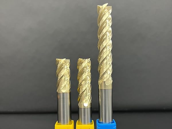 超硬　ラフィングエンドミル　4枚刃　20mm　1本　チタンコーティング　未使用品 超硬ラフィングエンドミル(4枚刃) 大見工業 ラフィング超硬