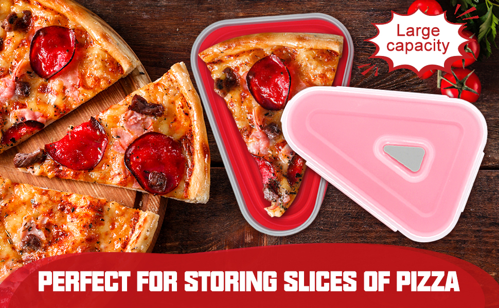bkkbt Collapsable Pizza Storage Container Reusable Pizza