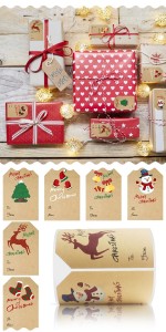 Christmas gift tags
