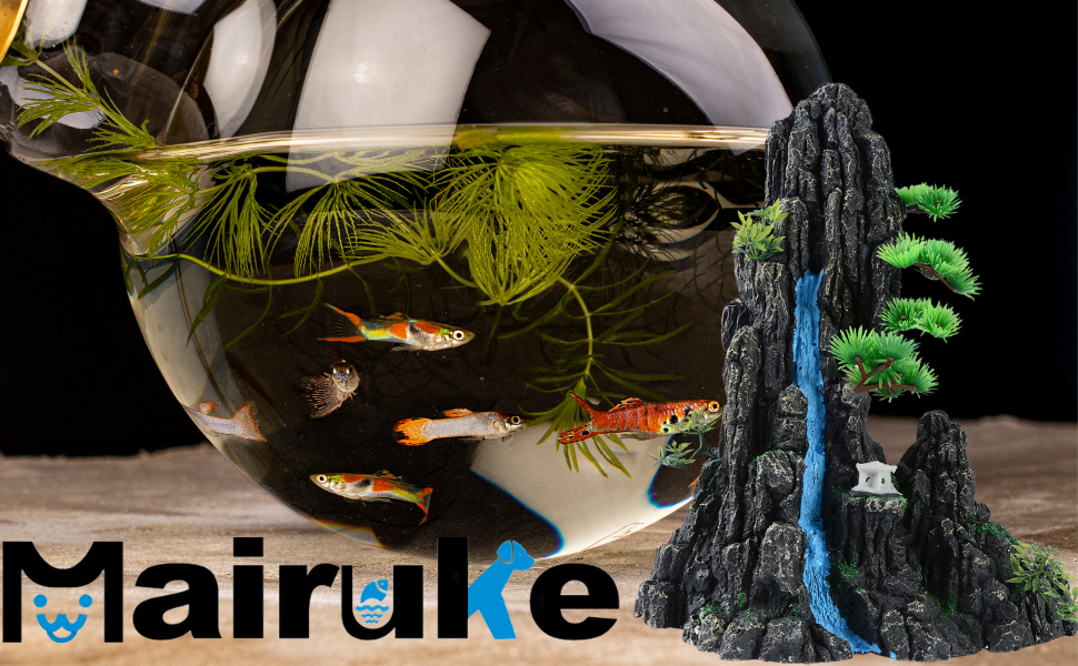 Amazon.com: Large and Tall Fish Tank Decorations Aquarium L9