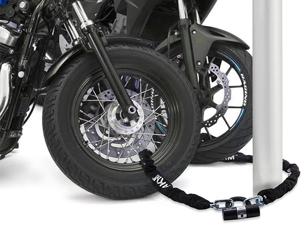 Amazon.co.jp: AKM バイクロック【高い耐切断性】極太チェーン