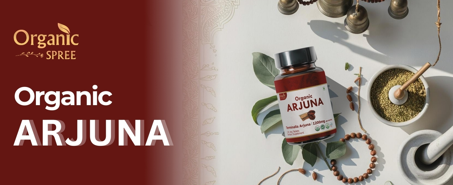 Organic Spree Arjuna tablet, Terminalia arjuna
