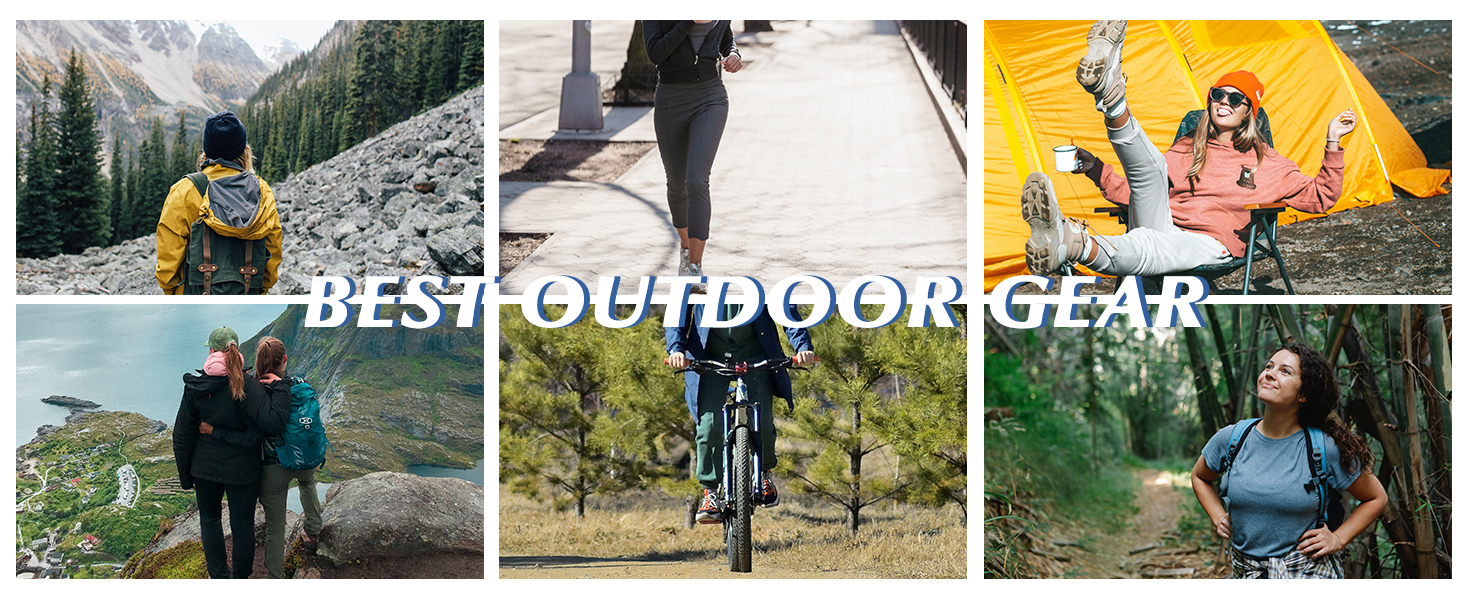 SEVEGO Hiking Pants Women Tall Inseam 30"/32"/34"/36" Athletic Cargo Pants Lightweight 4 Zipper