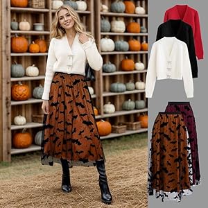 Halloween party skirts