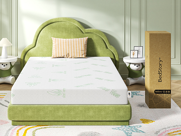 BedStory Twin Mattress 5 Inch, Medium Firm Single Mattresses