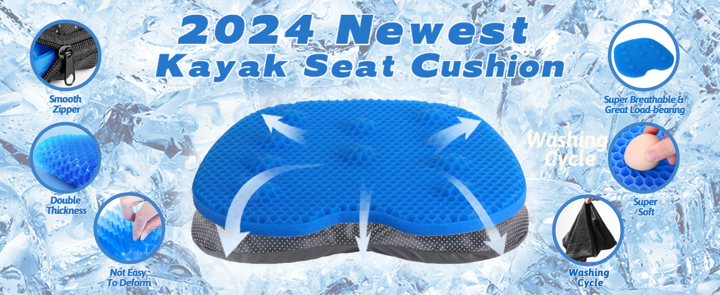 extra large kayak seat cushion