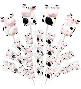 Cow Lollipops Individually Wrapped - 24 Cow Candy Party Suckers - Cow Themed Party Occasions, A T...
