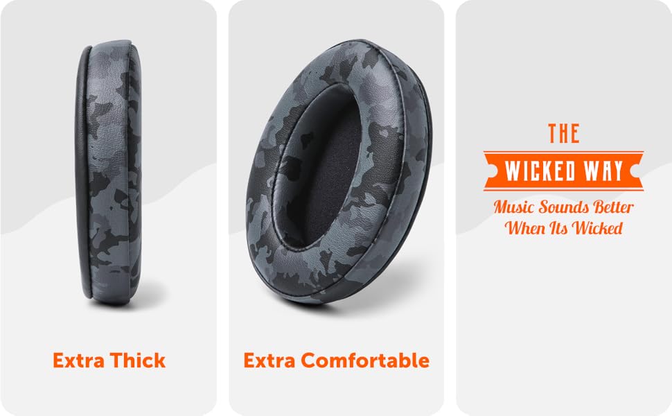 black camo hyperx cloud ear pads