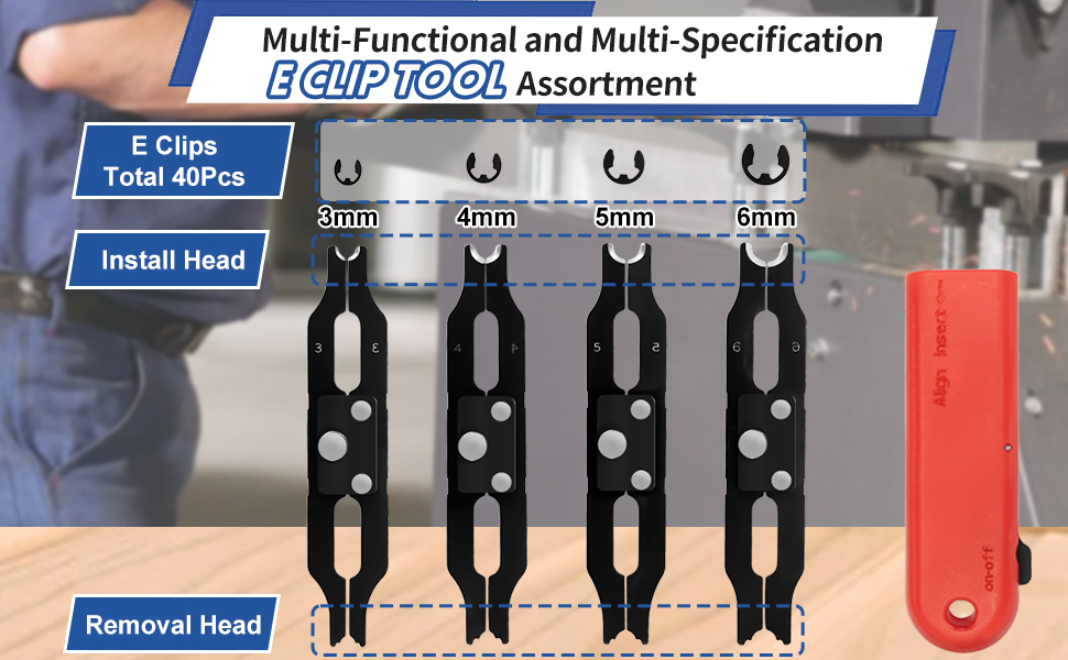 Sopnom E Clip Tool, E Clips Removal And Installation