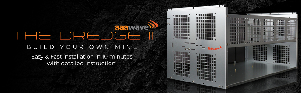 10 GPU mining rig frame case