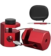 XUNTOP 2PCS Tall Stair Gauges with Storage Bag for Layout Framing Square Attachment Rip Guide Spe...