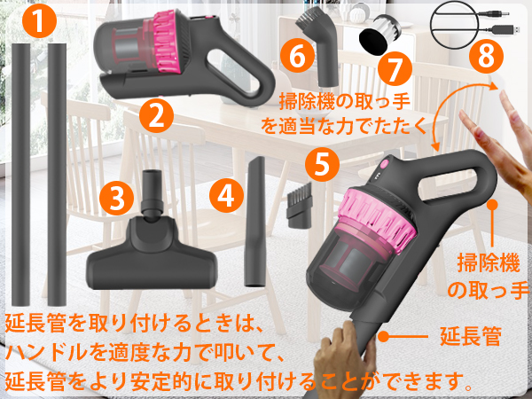新品 掃除機コードレス2024最新型13000pa?力吸引ハンディ掃除機スティッ Amazon | 掃除機 コードレス 2024最新型 13000pa 强力吸引