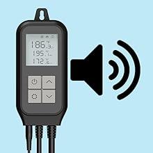 alarm for high temperature, low temperature, probe short circuit or open circuit