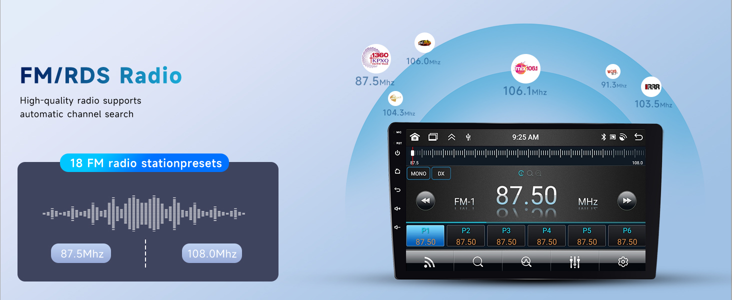 FM/RDS Radio