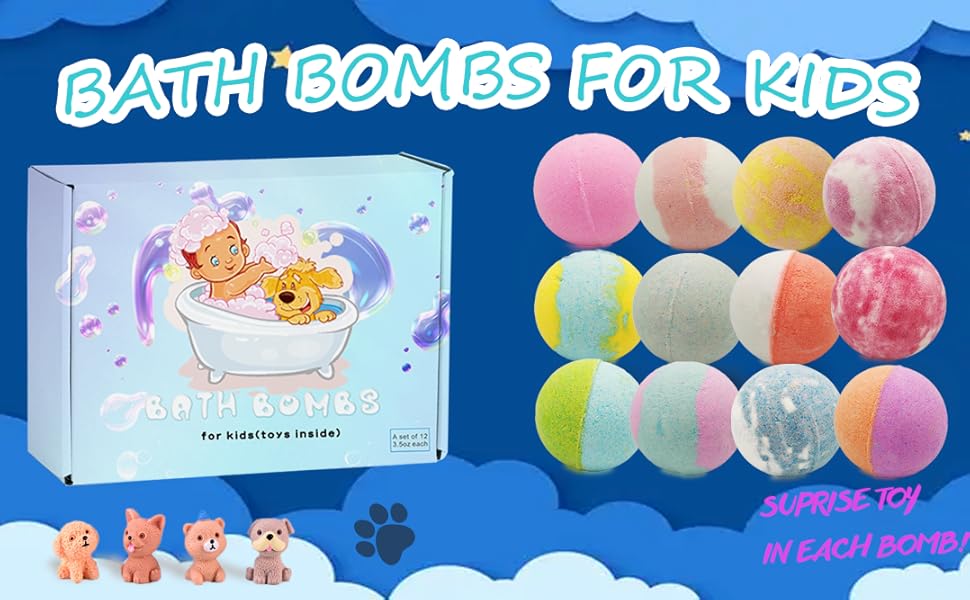 bath bombs for kids