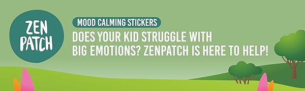 Big Emotions, ZenPatch, Mood Calming Stickers