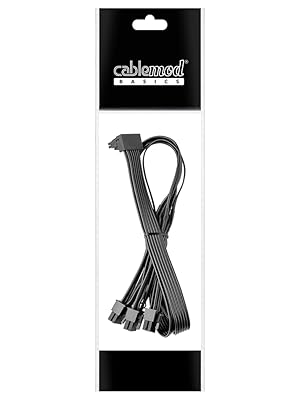 Amazon.com: CableMod Basics E-Series 12VHPWR 90 Degree