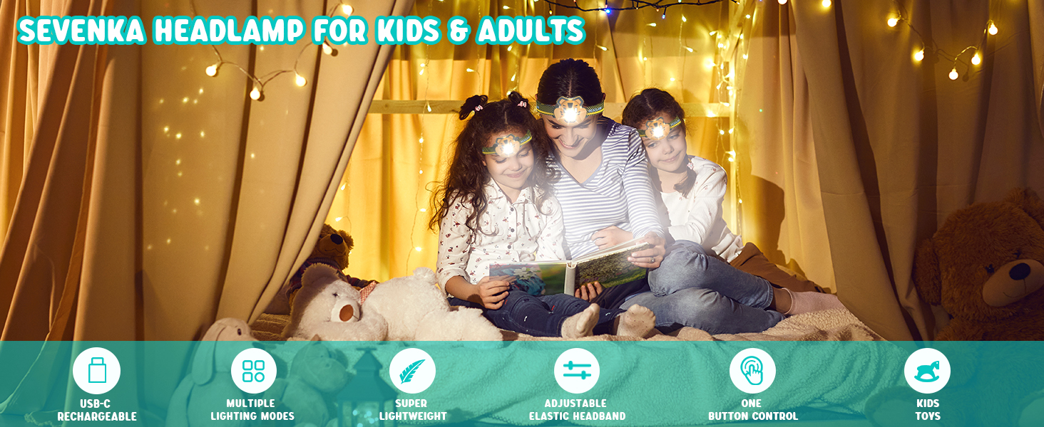 headlamp for kids head lamp light camping gear camp light