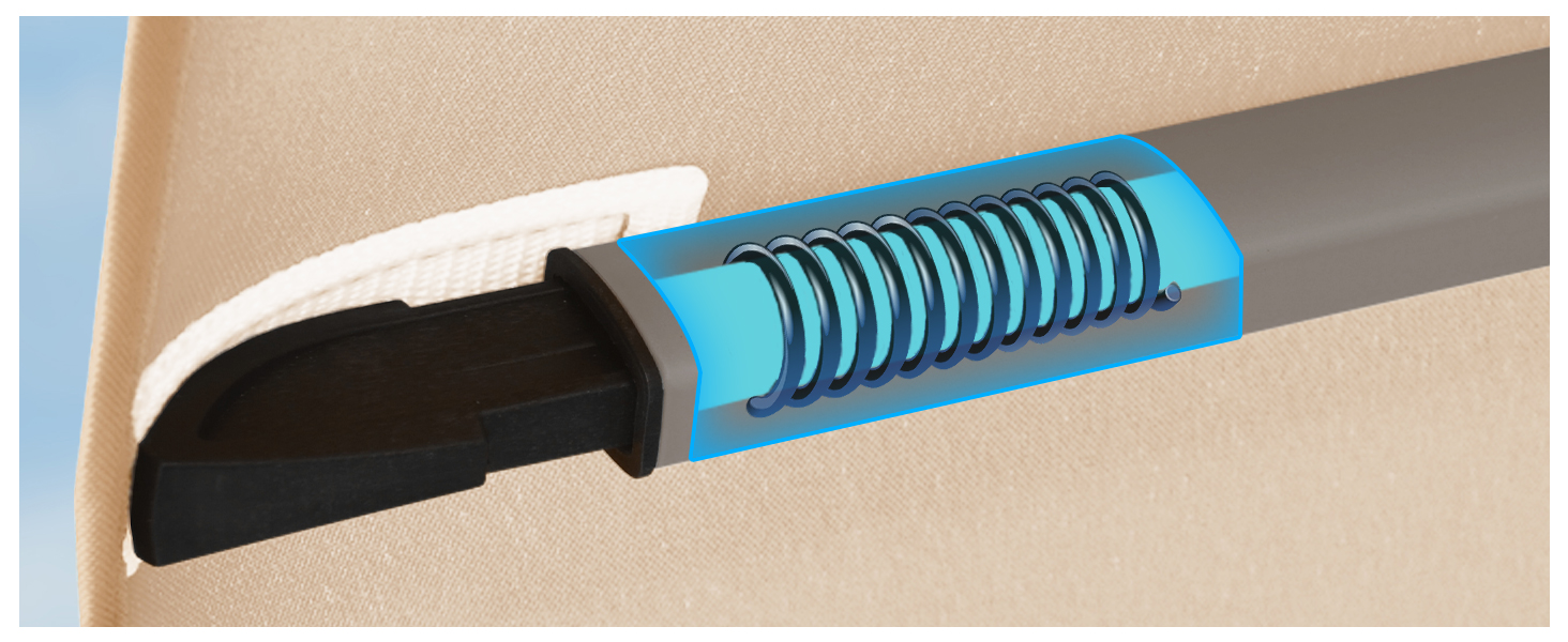 PURPLE LEAF 3.3 M Garden Cantilever Parasol, Large Round Overhanging Patio Umbrella With Crank Handle And Tilt For Balcony And Outdoor, Beige,3.3 M 15 garden parasol lights garden parasol large garden parasol oval waterproof garden parasol orange