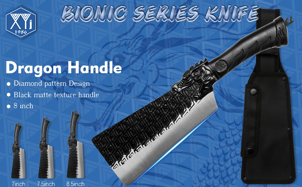 XYJ Authentic Since 1986,Vegetable Chopping Knife,Slice