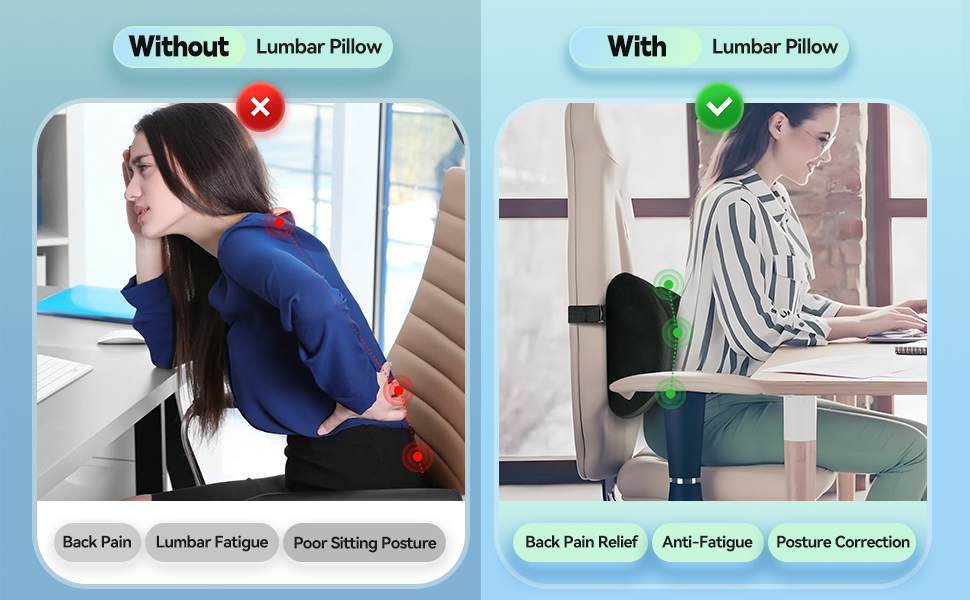Lumbar Support Pillow for Chair