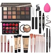 Makeup Set Makeup Kit for Women Full Kit Makeup Sets for Teens Teenagers Eyeshadow Palette Lip Gl...
