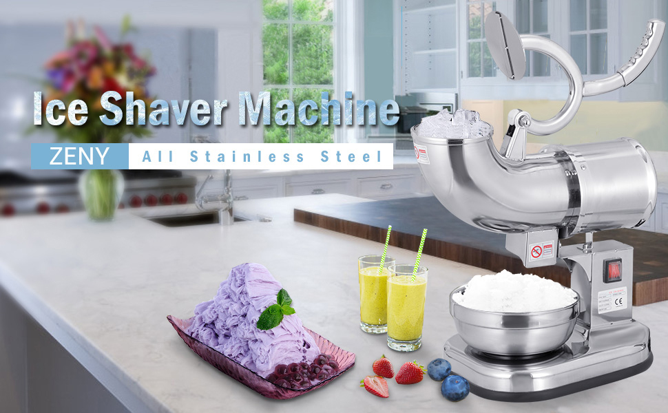 zeny commercial industrial quality ice shaver