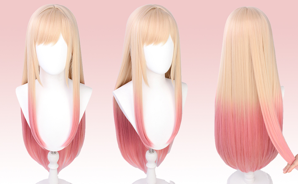 Amazon.com: SUNXXCOS My Dress Up Darling cosplay Wig Yellow