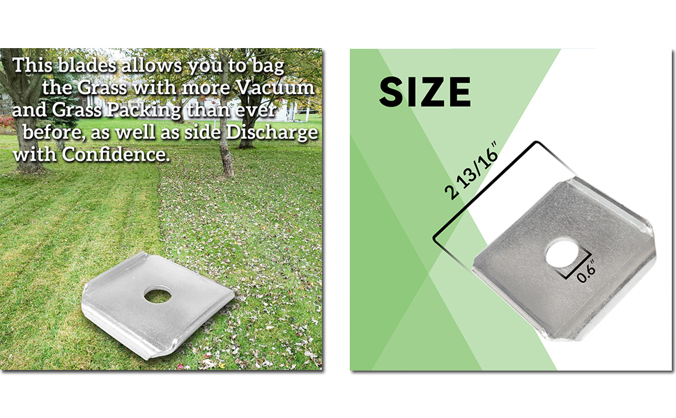 Lawn Mower Blades Adapters Compatible with All Standard