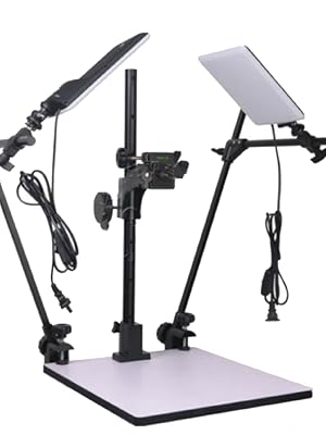 【希少・ヴィンテージ】PENTAX コピースタンド ライト付き 撮影台 Amazon | Grexiull 特大台板 コピースタンド 照明付カメラ