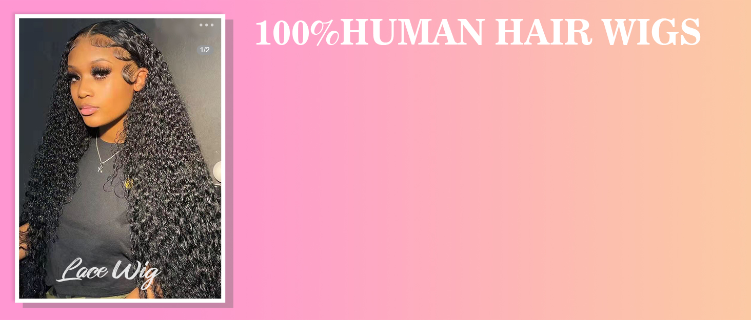 deep wave wig human hair