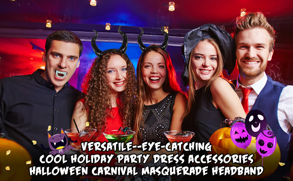 Devil Demon Horns Headband