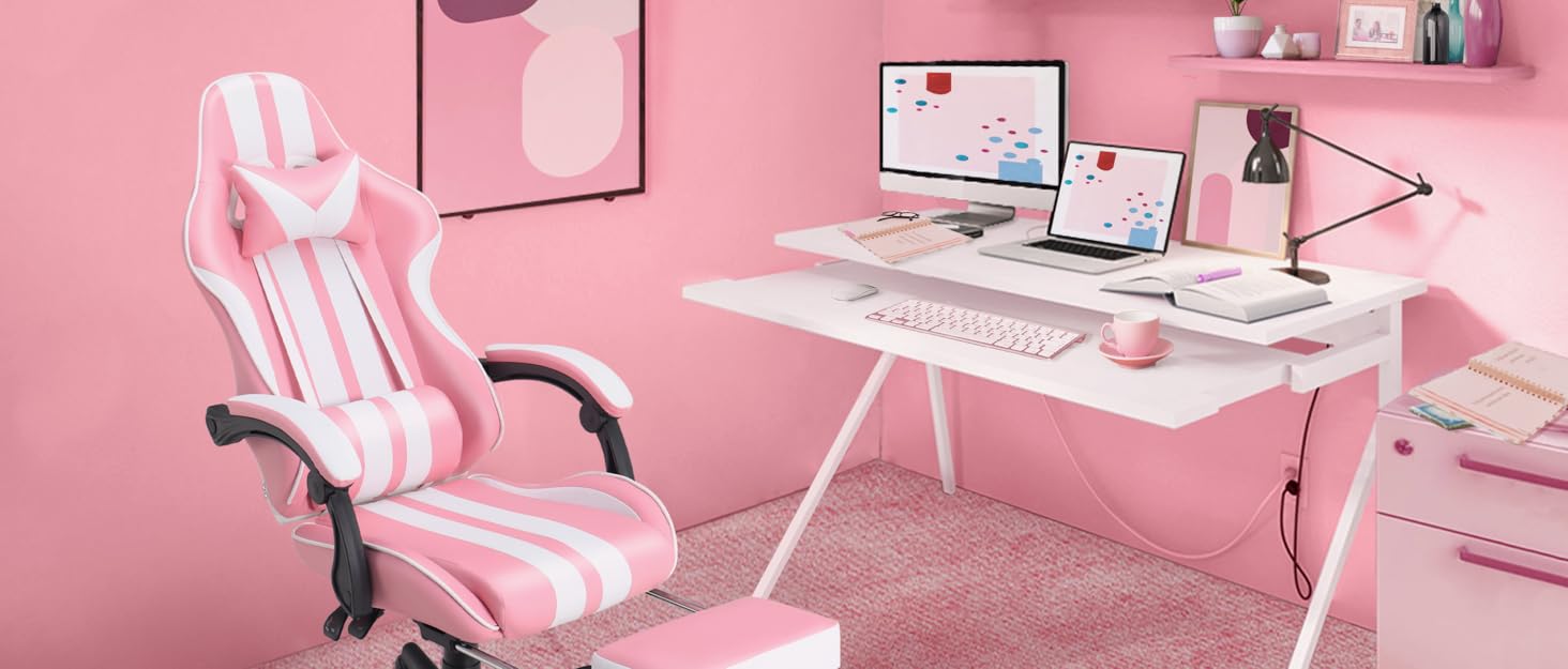 pink gaming chair