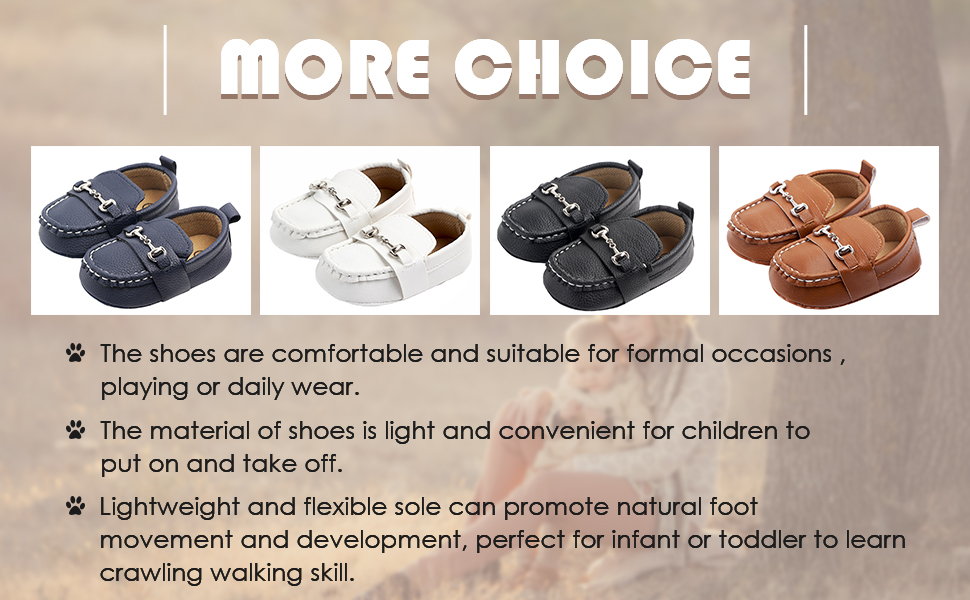Baby Boys First Walking Shoes Classic Loafers