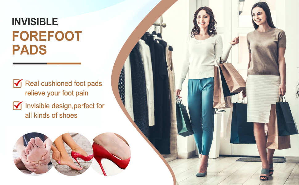 Cushioning Ice Silk High Heel Insoles