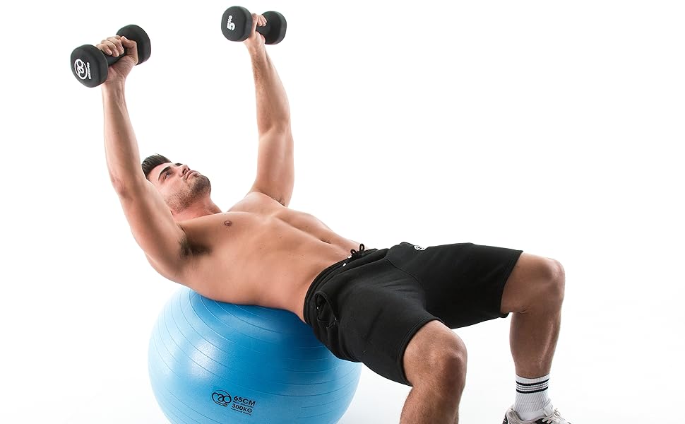 Fitness Mad Double Action Hand Pump, Designed for Swiss Balls, Manual