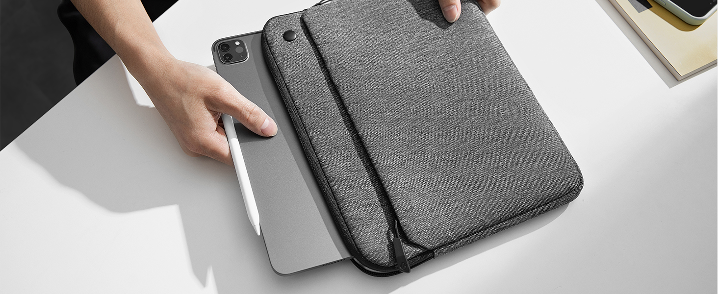 tomtoc Tablet Tasche für 12,9 Zoll iPad Pro M2&M1 20222018 mit Magic