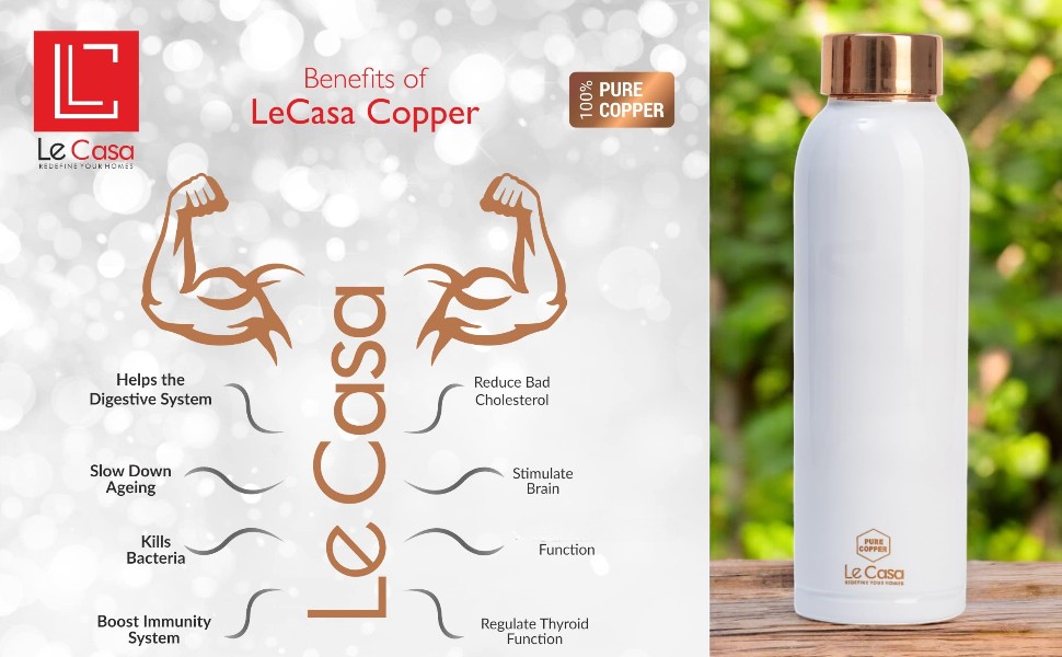 Copper Water Bottle