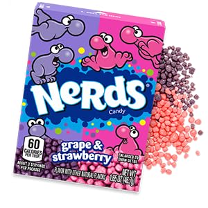 Nerds original uva y fresa