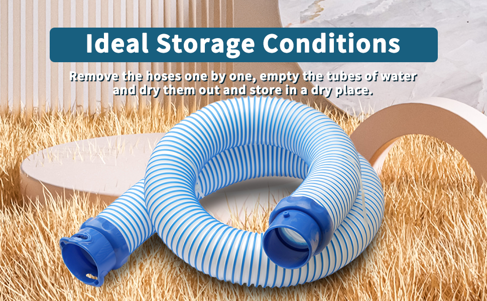 2Pcs Pool Cleaner Hose Replacement for Zodiac Mx6 Mx8 Pool