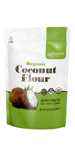 panhandle milling organic coconut flour for baking
