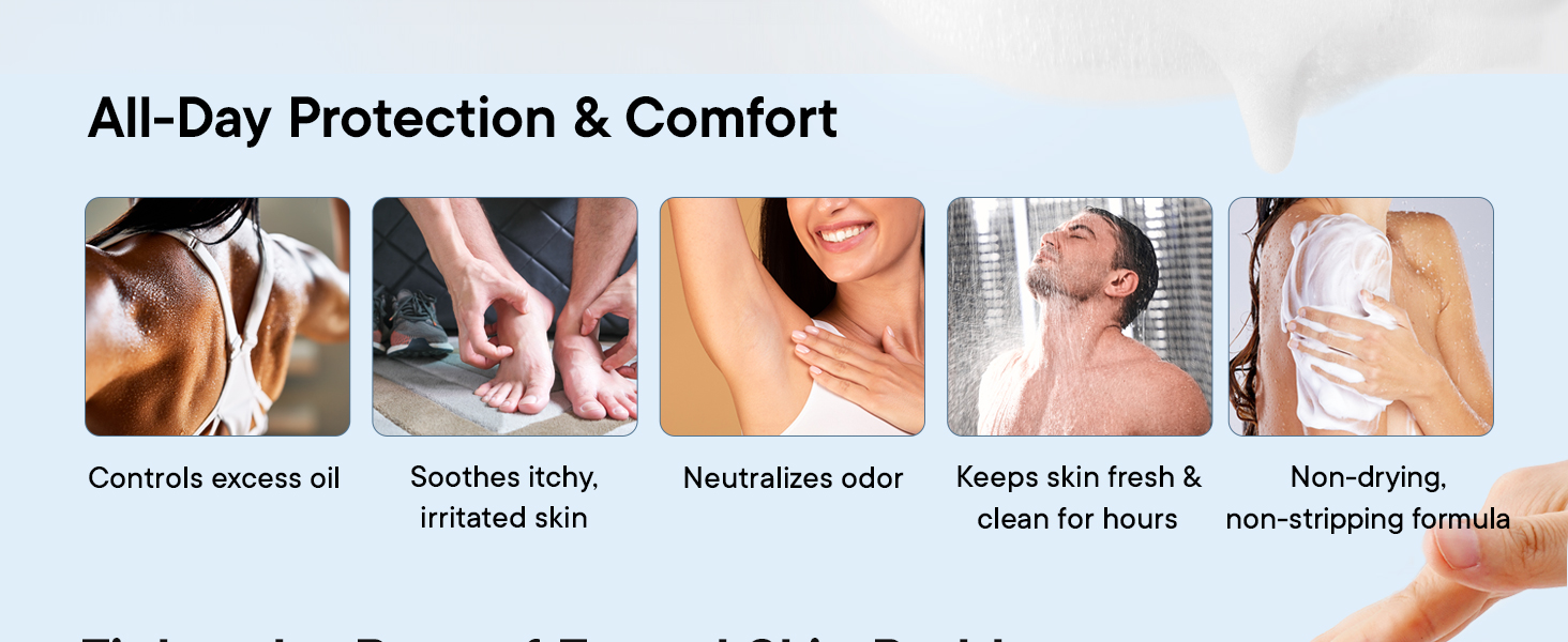 advanced antifungal body wash