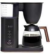 Café Specialty Drip Coffee Maker, 10-Cup Glass Carafe, WiFi Connected Smart Voice-to-Brew, Includ...