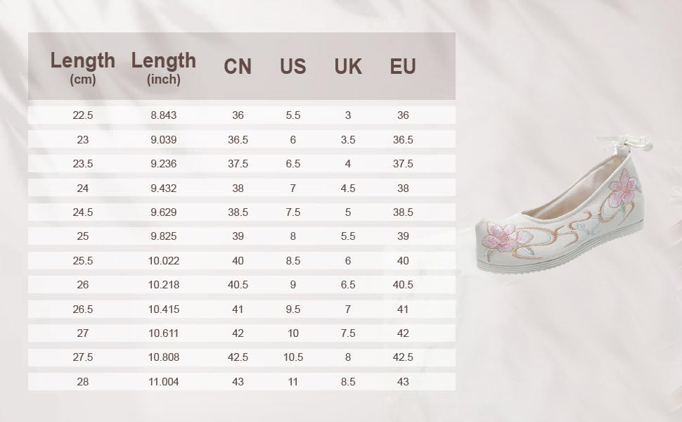 Hanfu shoes embroidered shoes