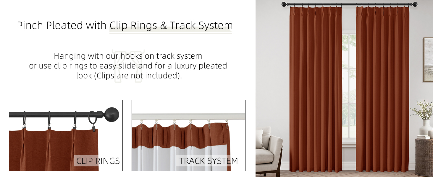 linen curtains