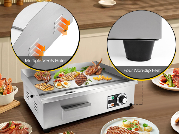 Commercial Electric Griddle