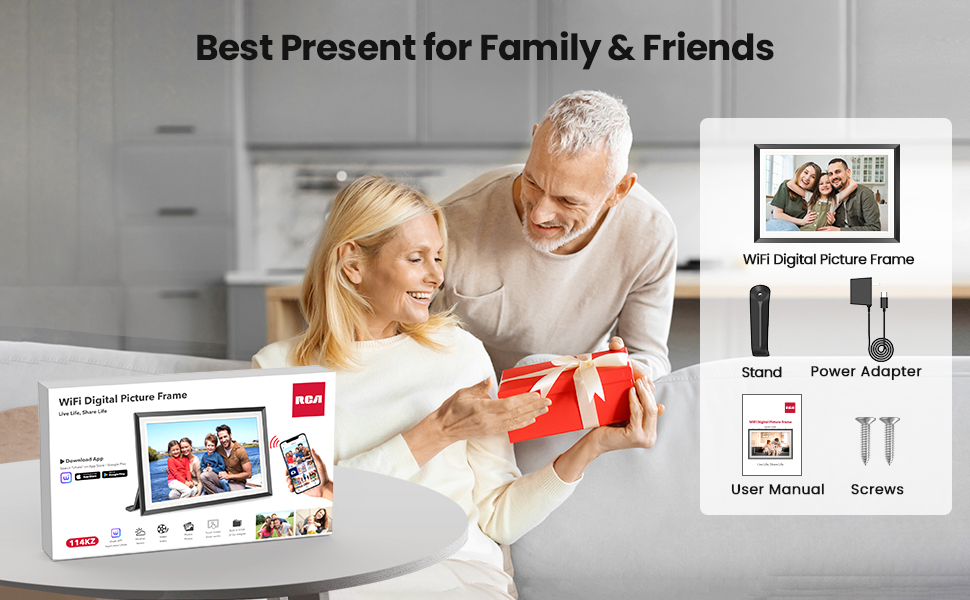 RCA HD picture frame 32GB