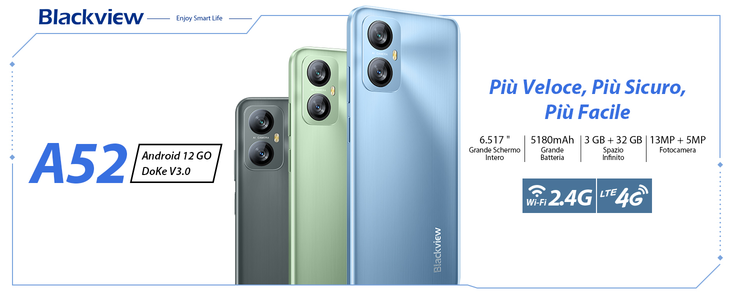 Blackview A52 Smartphone Android