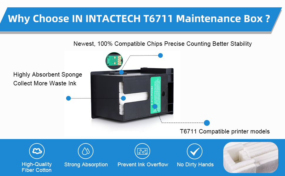 T6711 T671100 Ink Maintenance Box